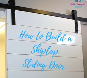 how to build and install a barn door, doors, how to, outdoor living