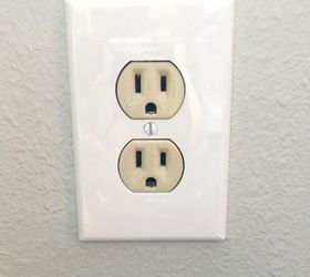 easy electrical outlet cover tip, home decor, how to, kitchen design, pallet