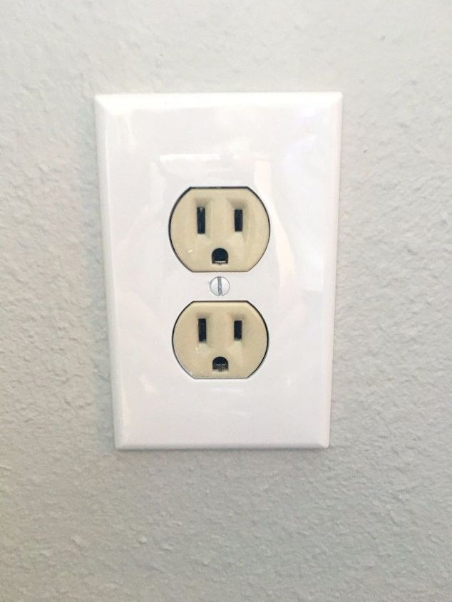 easy electrical outlet cover tip, home decor, how to, kitchen design, pallet
