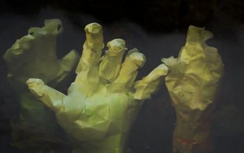 How to Craft Creepy Mummy Hands for Just $1