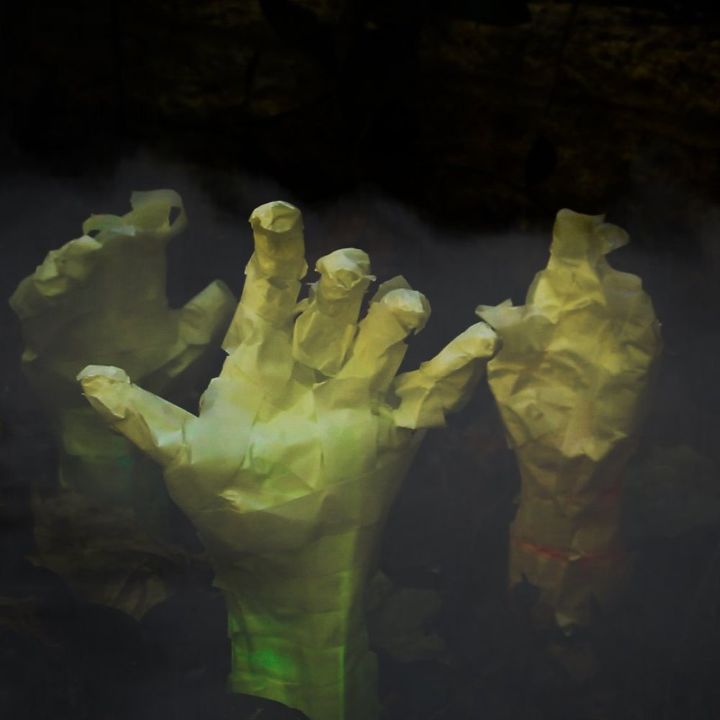 How to Craft Creepy Mummy Hands for Just $1