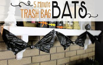 Murciélagos de bolsa de basura en 5 minutos