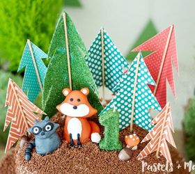 woodlands cake toppers, bedroom ideas, crafts, gardening, pets animals