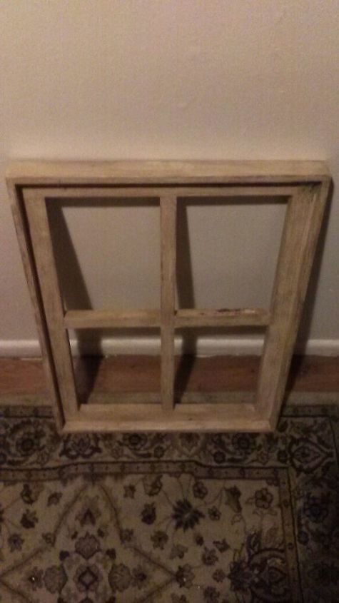 q wooden frame, repurpose windows