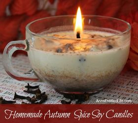 homemade autumn spice soy candles, architecture, crafts, how to, seasonal holiday decor