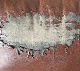 Peeling faux leather chair | Hometalk