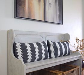 Rustic, Textured Bench