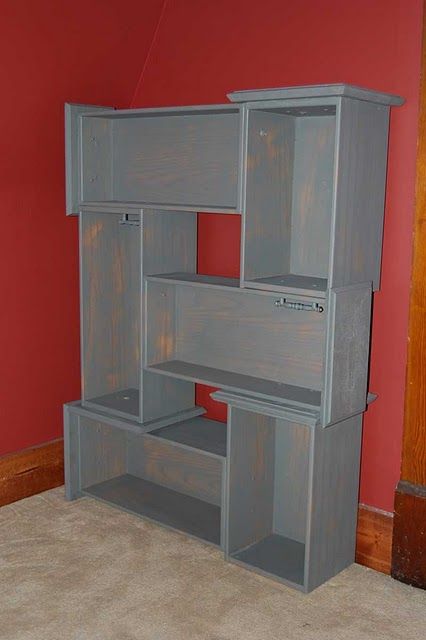 use old drawers for book and movie shelves , architecture, repurposing upcycling, shelving ideas