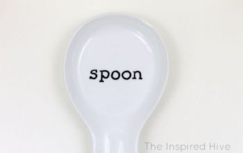 Easy Customized Spoon Rest