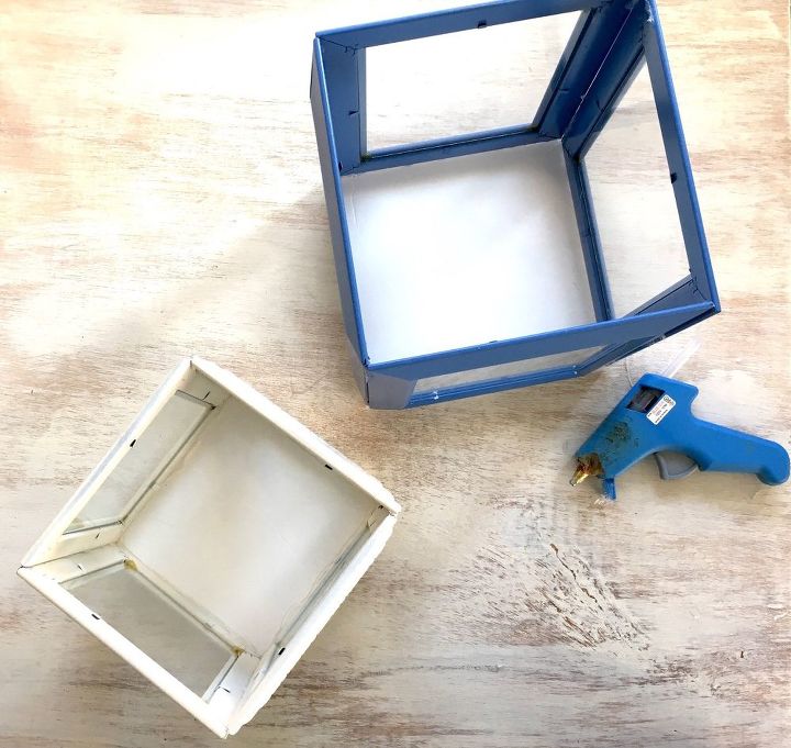 Dollar Photo Frames Je36 Roccommunity Lovely Lanterns Made From Frames Hometalk Pv64