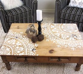 curbside table makeover, home decor, home improvement, painted furniture, rustic furniture