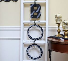 dollar store boo snake wreaths just in time for halloween, crafts, halloween decorations, seasonal holiday decor, wreaths