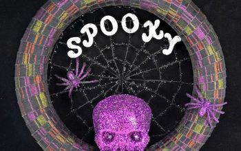 DIY Spooky Halloween Wreath – Eerily Easy!