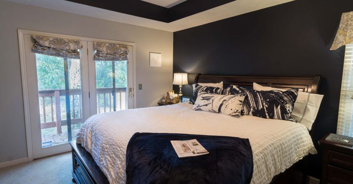 Navy  and Gray  Master Bedroom  Design  Hometalk  Navy  and Gray  Master Bedroom  Design  Hometalk