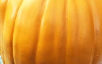 How to Repair and Paint Faux Pumpkins