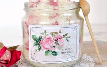 DIY Rose Petal & Lavender Sugar Scrub - The Perfect  DIY Gift!