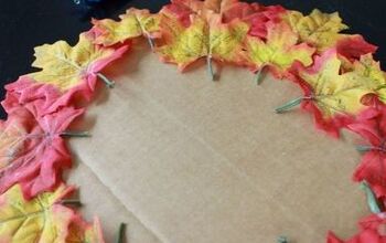  Porta-copos Simples de Folhas de Outono