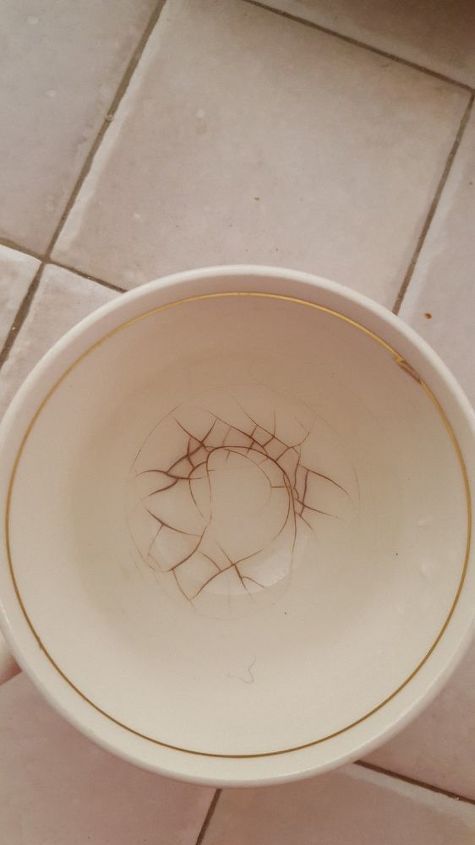 q cleaning stained china tea cups, cleaning tips