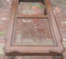 s 7 shocking things you can do with old unwanted pieces, An old coffee table turns into