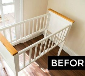 s 7 shocking things you can do with old unwanted pieces, An old and unused baby crib can be