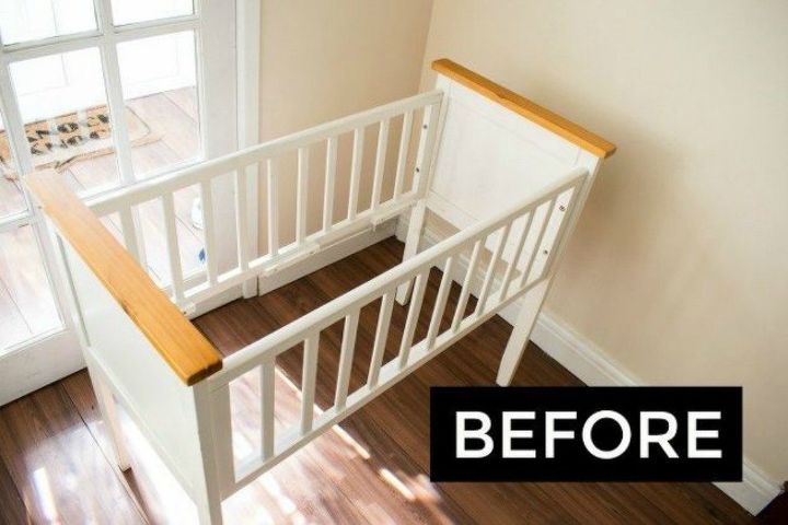 s 7 shocking things you can do with old unwanted pieces, An old and unused baby crib can be