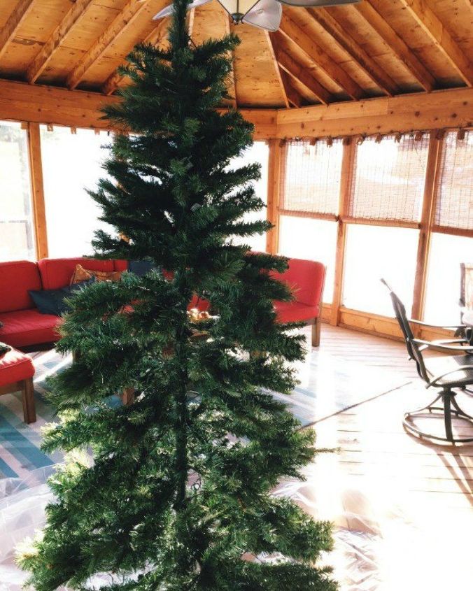 cheap christmas tree hack