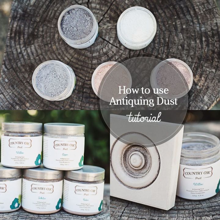 how to use antiquing dust to age your furniture, home decor, how to, painted furniture, rustic furniture, shabby chic