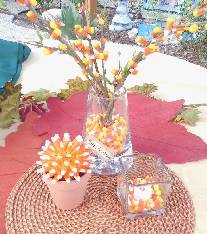 candy corn crafts, crafts, halloween decorations, seasonal holiday decor