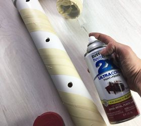 DIY PVC Candy Canes Hometalk