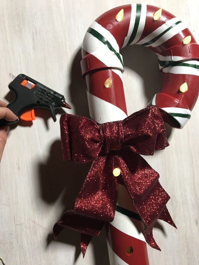 pvc lit candy canes