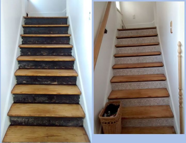 Stair Risers Wallpaper Border Hometalk