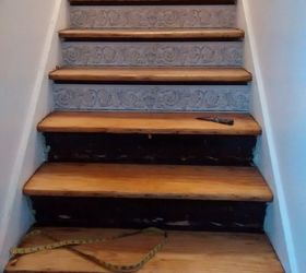 stair risers wallpaper border, Wallpaper blade to help with adjustments