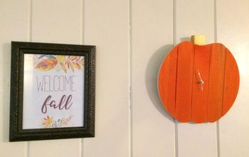 DIY Pumpkin Clock