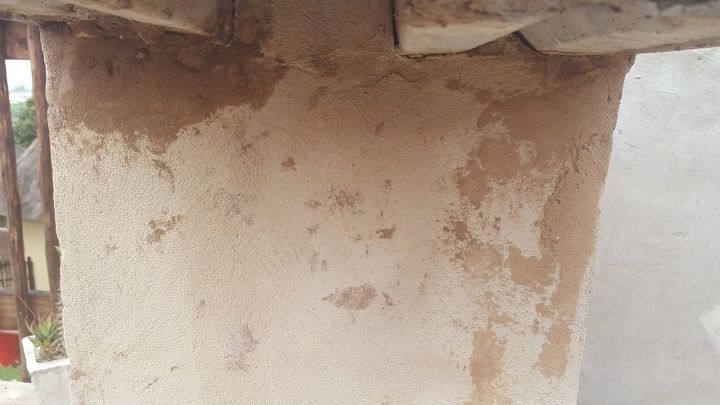 how to tile a patio wall in a morning, container gardening, home maintenance repairs, how to, outdoor living, patio, tiling