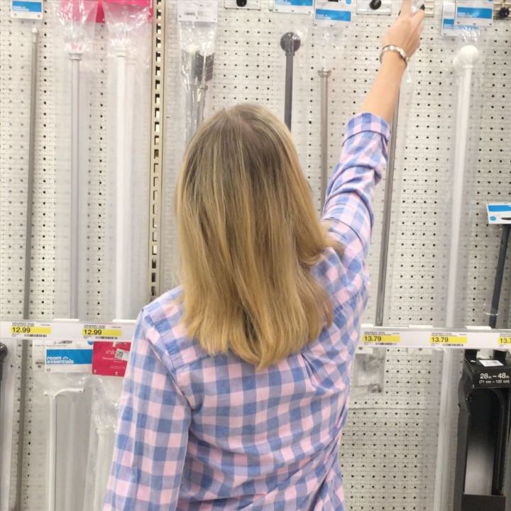Declutter Kitchen Countertop With A Curtain Rod Hometalk