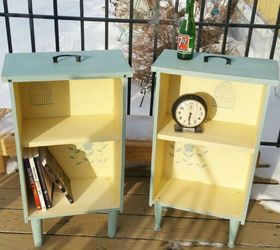 s 7 shocking things you can do with old unwanted pieces, Standing bright side tables