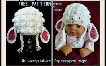 How to Crochet a Little Lamb Hat, Free Crochet Pattern