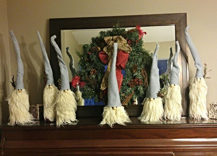 diy christmas gnomes, crafts, halloween decorations, home decor, how to, organizing, outdoor living, seasonal holiday decor, tools, reupholster
