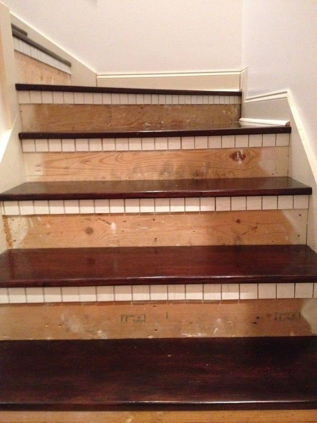 We called these tiles the "teeth"--Ha!