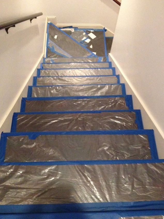 Changing Nasty Carpeted Stairs to Mosaic Garden Path Magic! | Hometalk