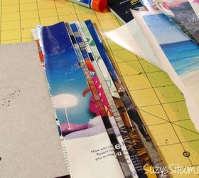 how to make beautiful art with magazines , crafts, how to