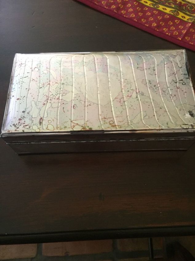 ugly silverplated box transformation