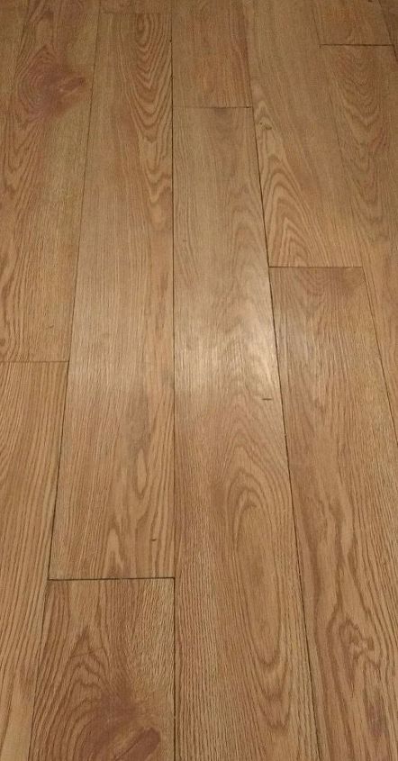 q removing glue from floor from vinyl plank flooring, flooring, house cleaning, Not sure if the cupping will show up on this hall flooring Most of the flooring is NOT doing this Pull it up or leave it alone I have little company so the floor doesn t have to impress a lot of people just fit my needs