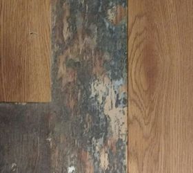 removing glue from vinyl plank flooring