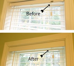 easy no hardware valance for blinds, home decor, window treatments, windows