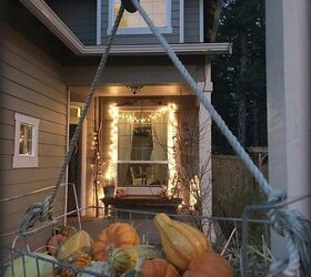 halloween porch 2016, halloween decorations, seasonal holiday decor