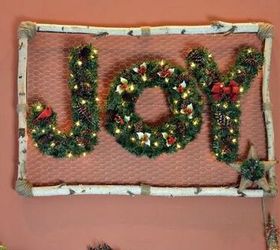 s hang your christmas lights in these 10 breathtaking spots, On your wall in letters