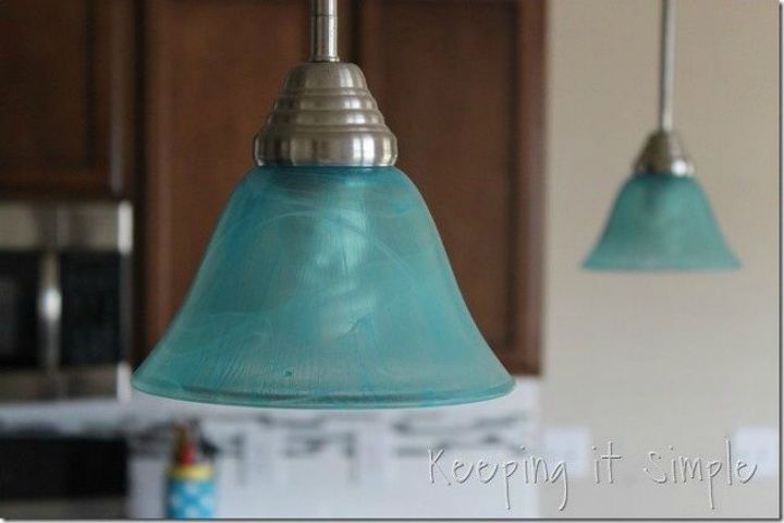 You Rethink Your Lamp Shades, How To Paint Glass Pendant Light Shades