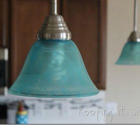 these gorgeous transformations will make you rethink your lamp shades, Dye your plain lamps with a fun color