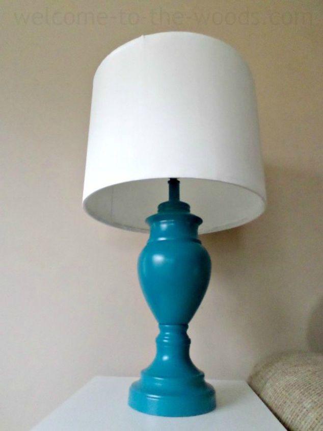 these gorgeous transformations will make you rethink your lamp shades, Replace it with a new shape